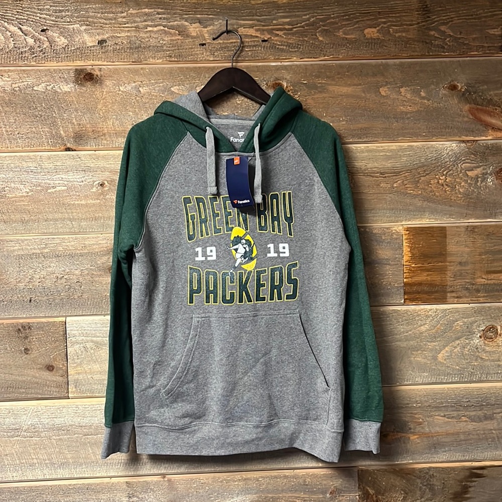 NFL Fanatics NWT Greenbay Packers Men’s Hoodie Sweatshirt Medium